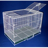 Animal Crate With Bottom Grate