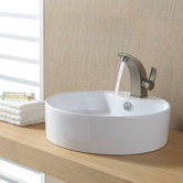 Bathroom Combos Single Hole Illusio Faucet with Single Handle
