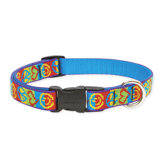 Peace Pup 3/4" Adjustable Medium Dog Collar