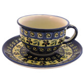 8 oz. Coffee Cup and Saucer