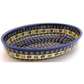 11" Oval Baking Pan - Pattern 175A