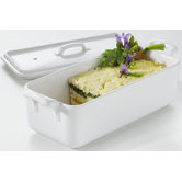 Belle Cuisine 21.25 oz. Rectangular Terrine Dish with Lid