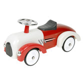 Vintage Racer in White / Red