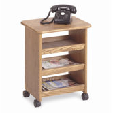 Multipurpose Cart in Golden Oak