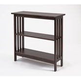 Console Bookcase in Chestnut