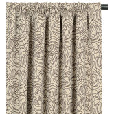 Tracery Cotton Curtain Panel