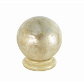 Capiz Shell Globe Finial Set