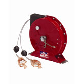 50' Grounding Reel with Dual Cable