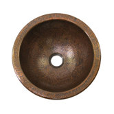 Hammerwerks Flat Lip Petite Round Bathroom Sink