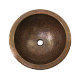 Hammerwerks August Flat Lip Large Round Bathroom Sink
