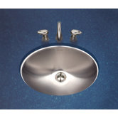 Club Undermount Oval Bathroom Sink in Satin