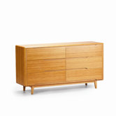 Currant 6 Drawer Bamboo Dresser