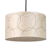 Meridian 1 Light Medium Drum Pendant