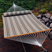 13' Quick Dry Hammock with Bolster Pillow