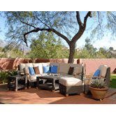 Ciera Sectional Deep Seating Group with Cushions