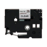 P-Touch Tze Standard Adhesive Laminated Labeling Tape, 3/8W