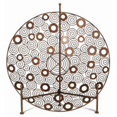 Essentials Ocean Bubbles Charger in Brushed Copper with Bronze
