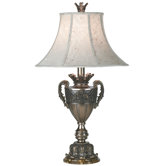 Kathy Ireland First Lady State Room Table Lamp in Metallic Bronze