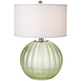 Green Urchin Table Lamp