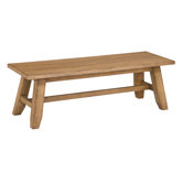Ember Grove Wooden Bench