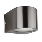Shine Two Light Wall Sconce in Stainless Steel