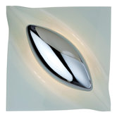 Lucas One Light Wall Sconce in Chrome
