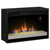 Contemporary Electric Insert Fireplace