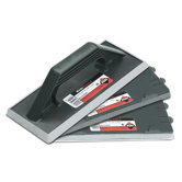 Set Rubber Trowel With Three Interchangeable Bases
