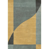 Daisa Blue/Yellow Rug