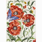 Bajrang Flower & Butterfly Rug
