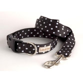 Boyfriend Black and White Dog Collar