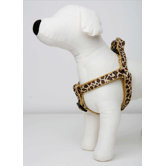 Leopard Tan Dog Harness