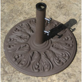 40 Pound European Design Cast Iron Umbrella Base