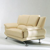 Jaeger Leather Loveseat