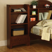 Miles Bed Side Bookshelf in Cherry