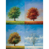 Color and Season Oil Painting on Canvas Art - 48" x 36"