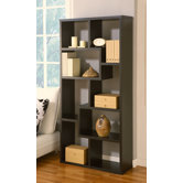 Masima Unique Bookcase / Display Cabinet in Black