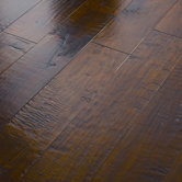 Acadian Heights 6-3/8" Engineered Handscraped Maple in Granite Shores
