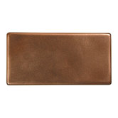 Metal Tile 3" x 6" Tile Accent in Copper