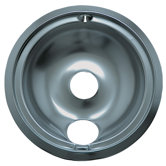 6" Small Drip Pan for GE Style B in Chrome