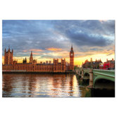 1000 Piece High Definition Sunset on River Thames Puzzle