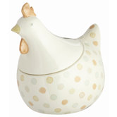 Classic Chicken Shaped Egg Storage Jar
