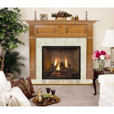 Lewiston Flush Fireplace Mantel