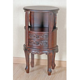 Carved Wood Furniture Telephone Table