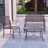 Santa Fe 3 Piece Patio Lounge Set
