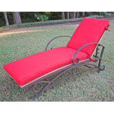 Outdoor Patio Replacement Chaise Lounge Cushion