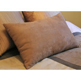 Micro Suede Indoor Decorative Pillow (Set of 2)