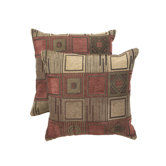 Jaquard Chenille Throw Pillow (Set of Two)