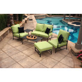 San Michele 6 Piece Deep Seating Group