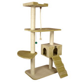 58" Classic Cat Tree in Beige